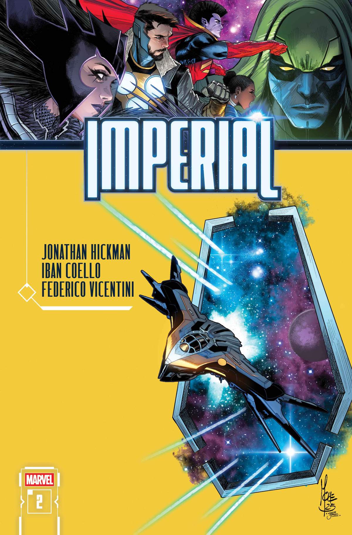 IMPERIAL #2 Cover by MARCO CHECCHETTO