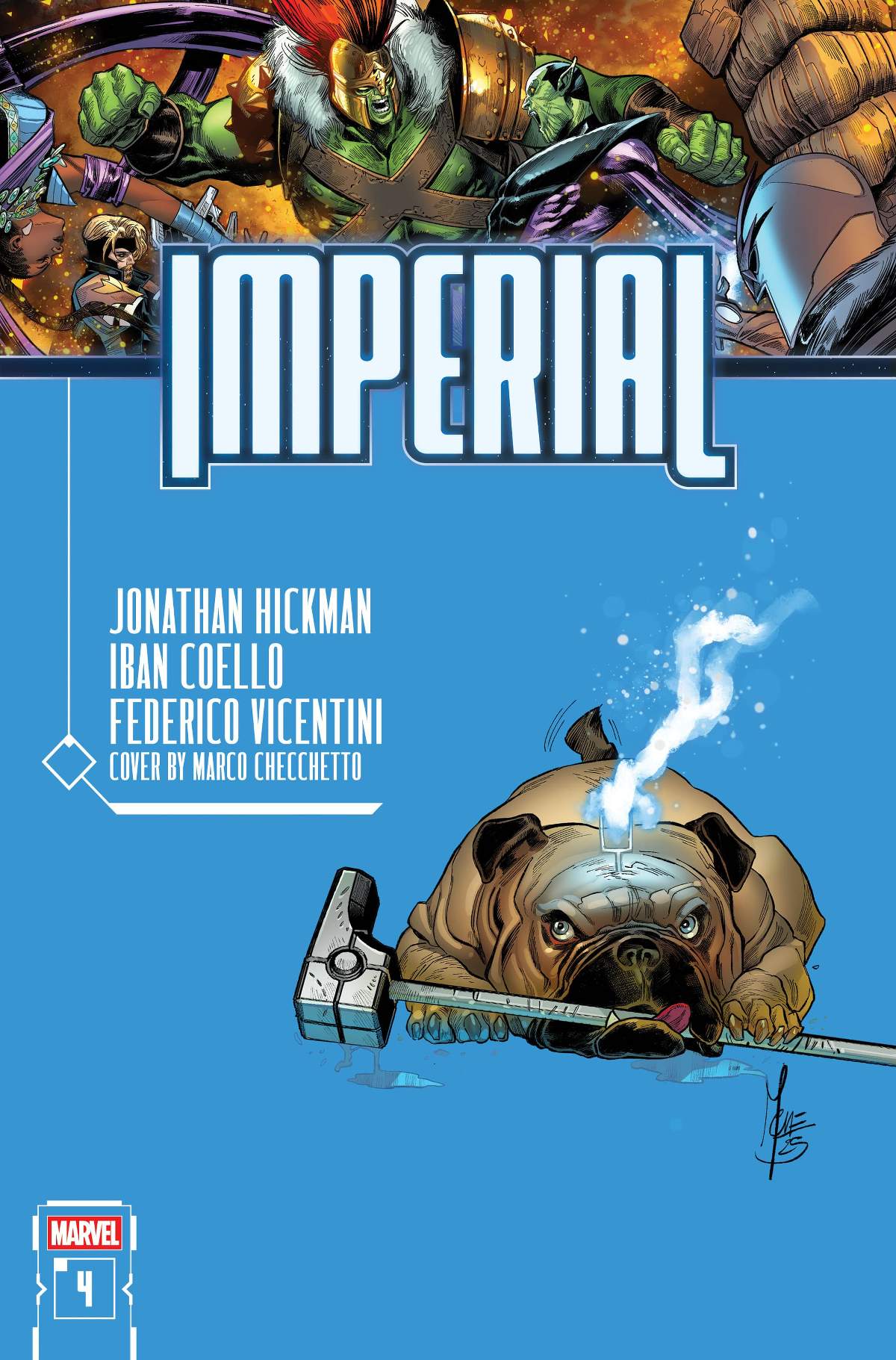 IMPERIAL #4 Cover by MARCO CHECCHETTO
