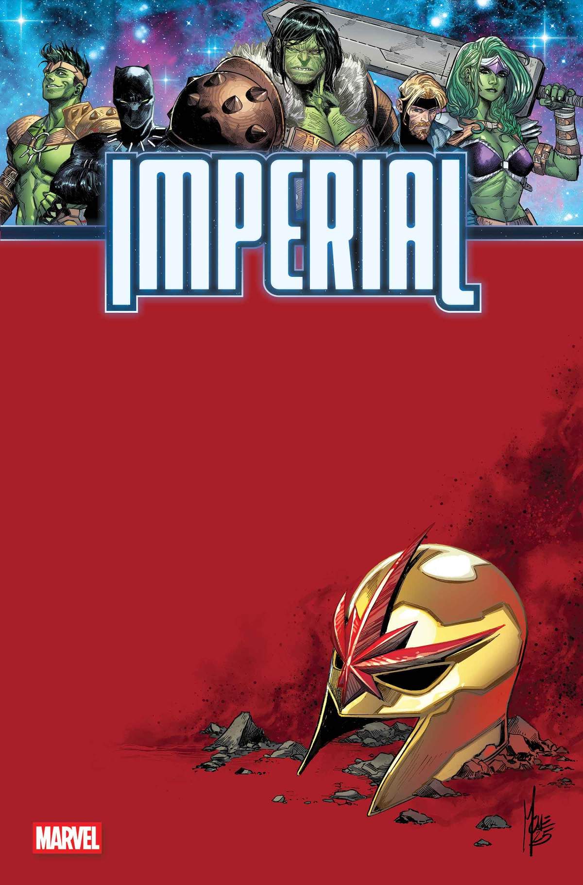 IMPERIAL (2025) #1 cover by Marco Checchetto