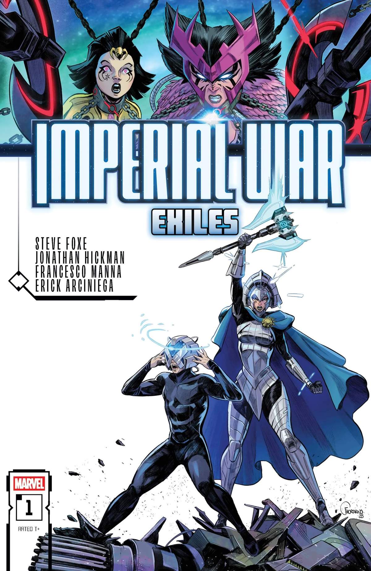 IMPERIAL WAR: EXILES (2025) #1 cover by Francesco Mortarino