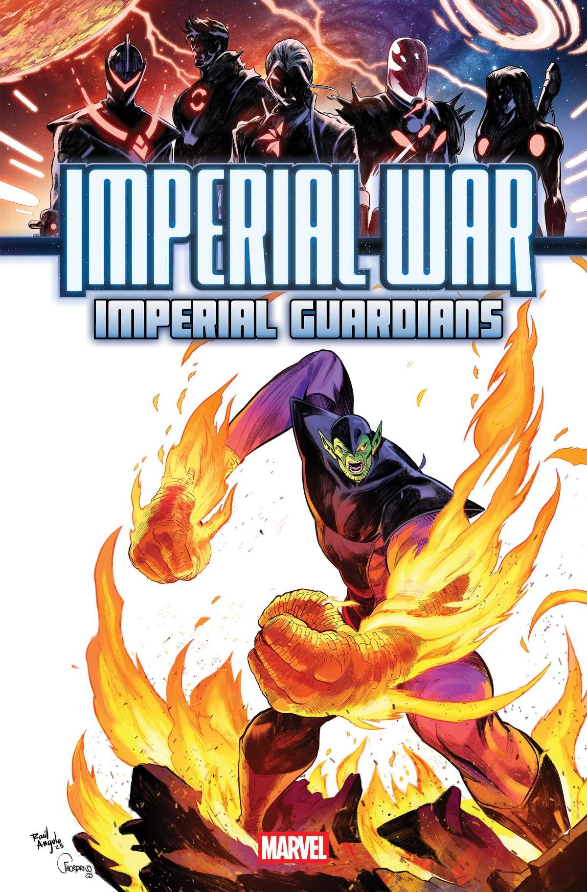 IMPERIAL WAR: IMPERIAL GUARDIANS #1 Cover by FRANCESCO MORTARINO