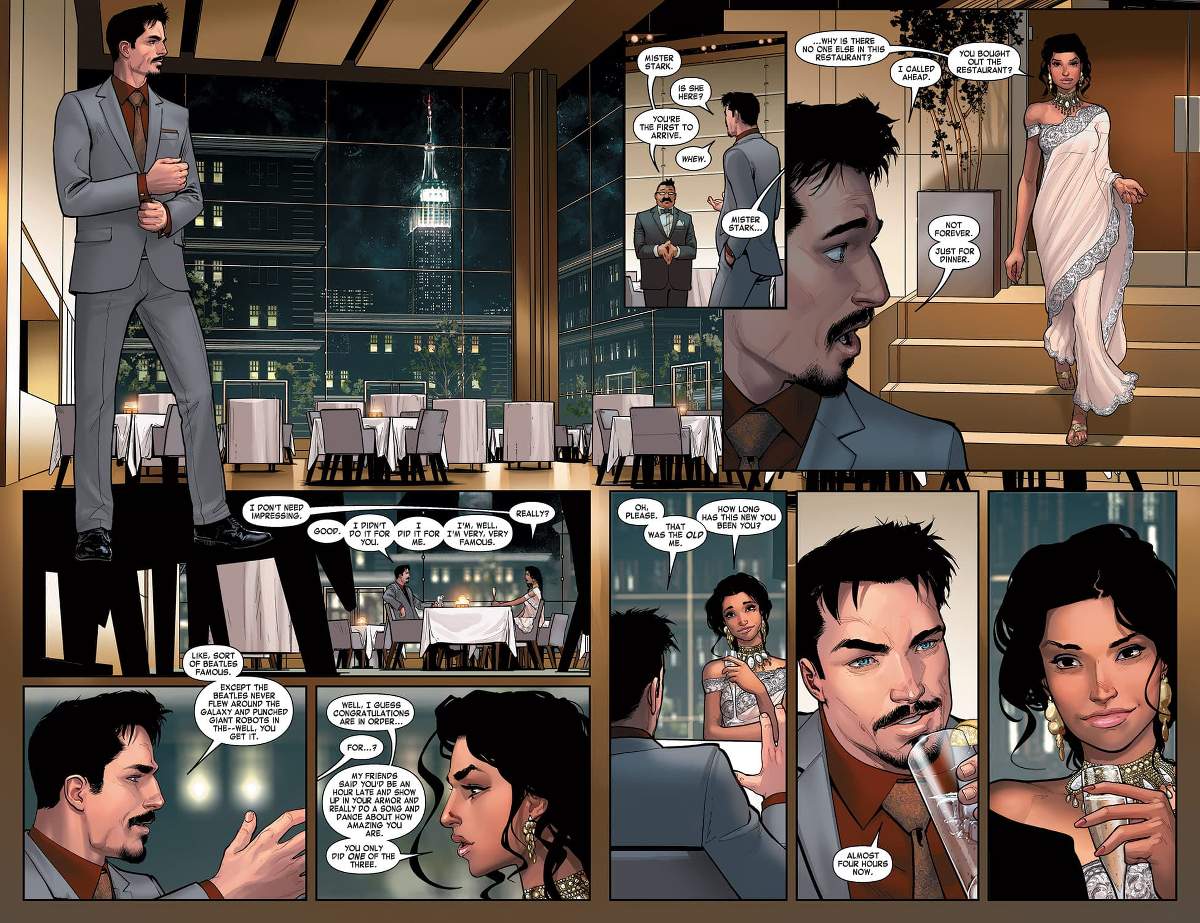 INVINCIBLE IRON MAN (2015) #1 by Brian Michael Bendis and David Marquez