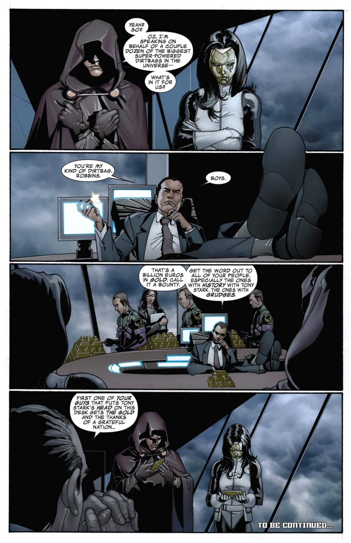 INVINCIBLE IRON MAN (2008) #12 page by Matt Fraction and Salvador Larroca