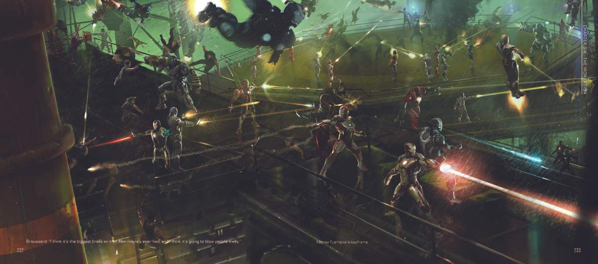 Marvel Studios' The Infinity Saga - Iron Man 3: The Art of the Movie | Keyframe by Rodney Fuentebella