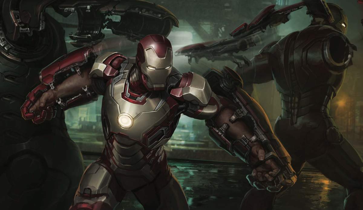 Marvel Studios' The Infinity Saga - Iron Man 3: The Art of the Movie | Concept art