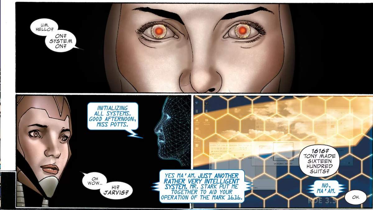 INVINCIBLE IRON MAN (2008) #11 artwork by Salvador Larroca and Frank D'Armata