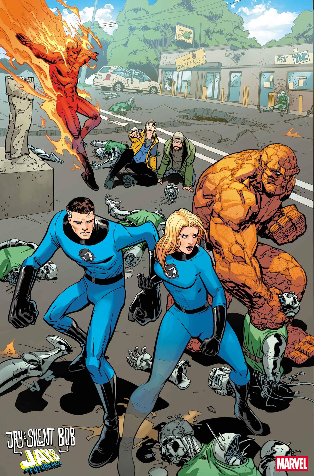 Jay and Silent Bob: Jays of Future Past #1 by Kevin Smith and Giuseppe Camuncoli