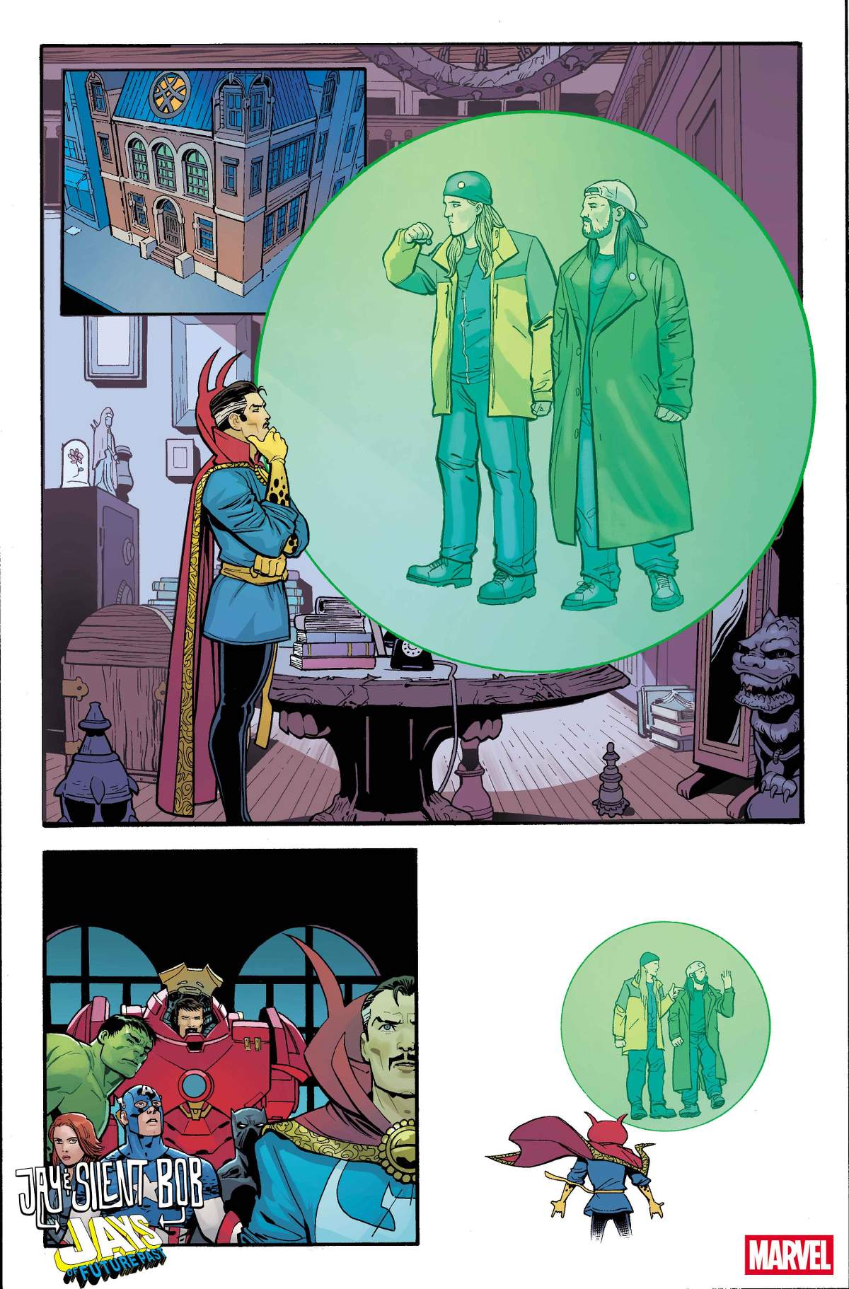 Jay and Silent Bob: Jays of Future Past #1 by Kevin Smith and Giuseppe Camuncoli