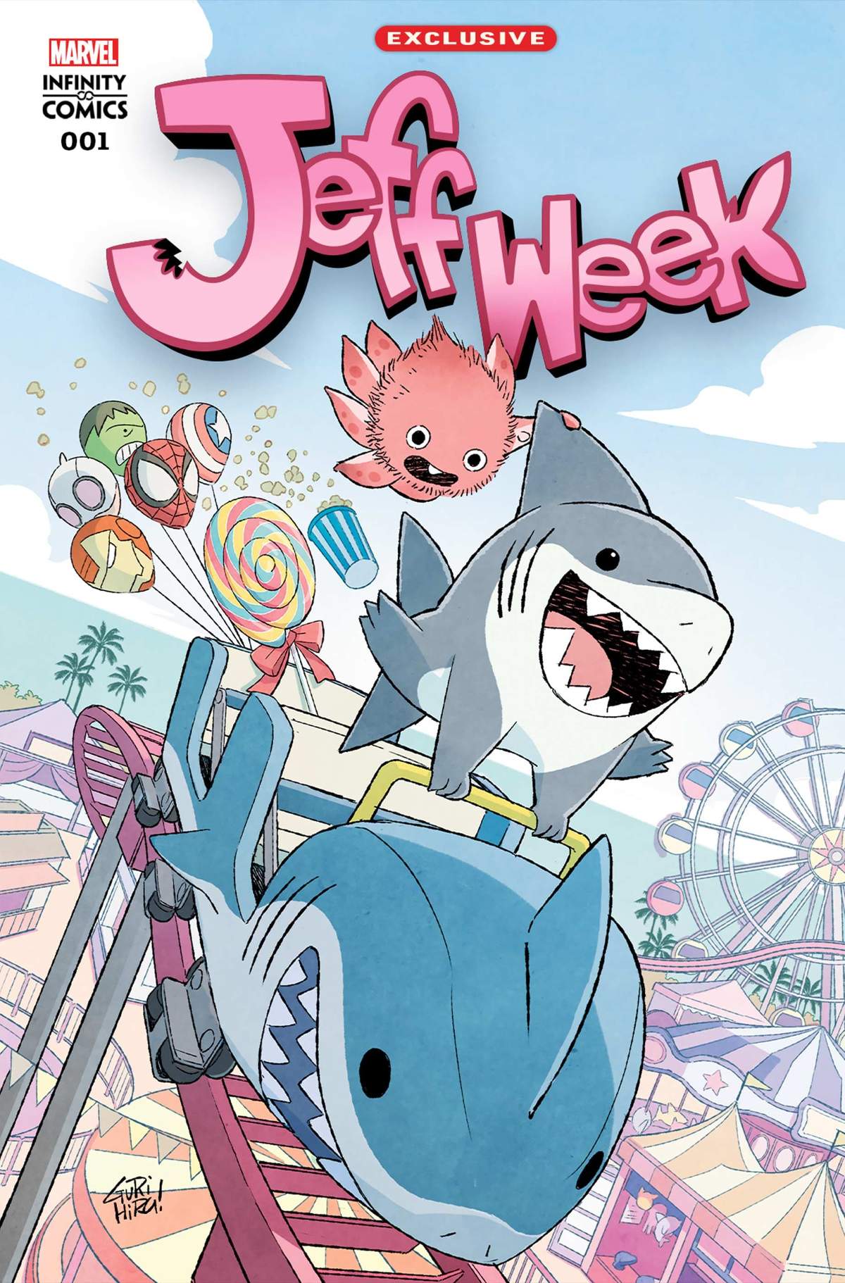 'Jeff Week Infinity Comic' (2025) #1 cover by Gurihiru
