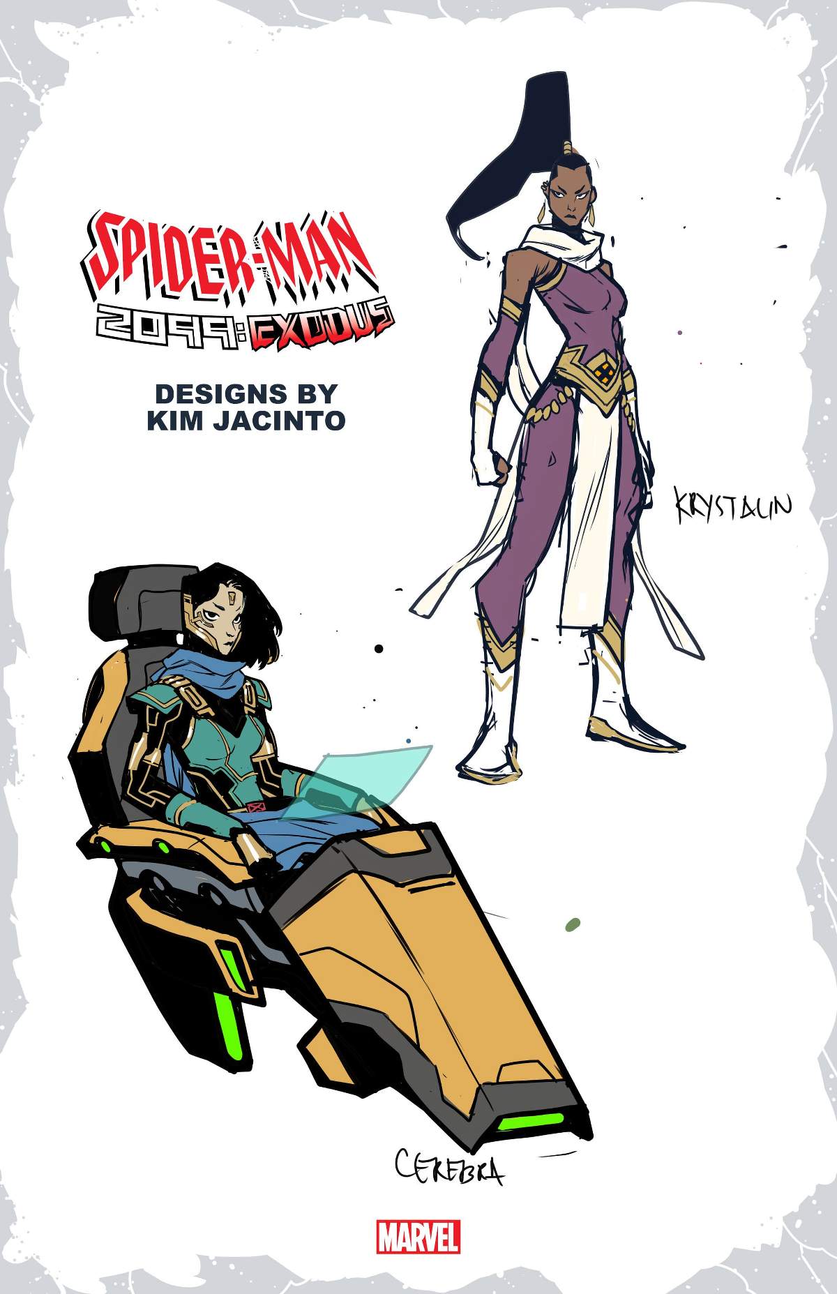 Krystalin and Cerebra 2099 design by KIM JACINTO