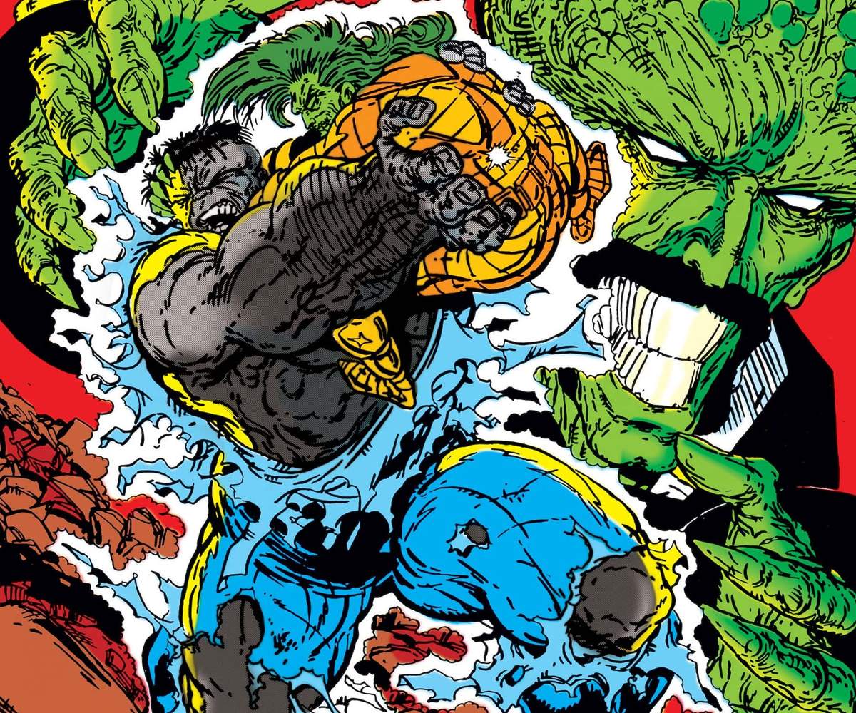 INCREDIBLE HULK (1962) #342 cover by Todd McFarlane