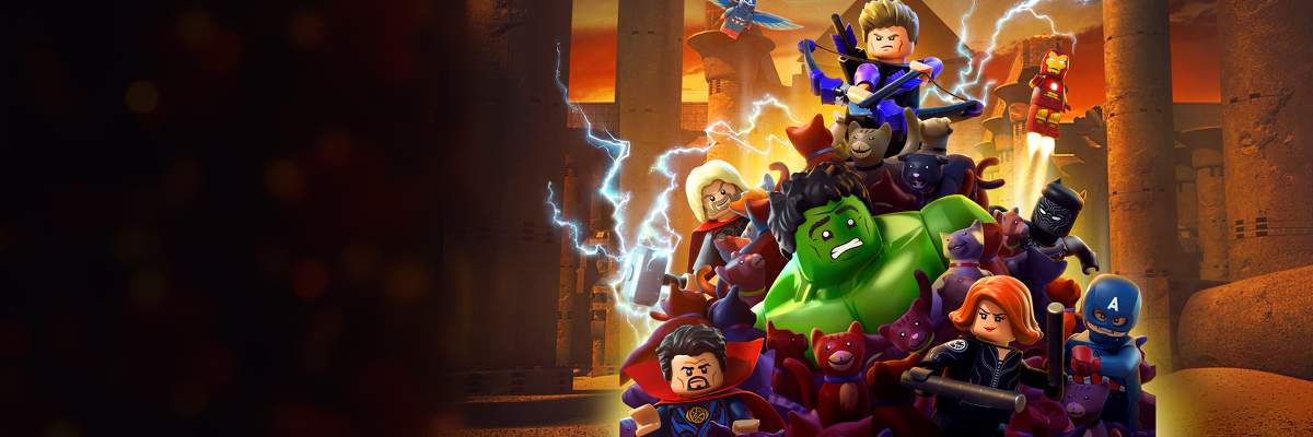 LEGO Marvel Avengers: Strange Tails Disney+ TV Show Season 1 Poster