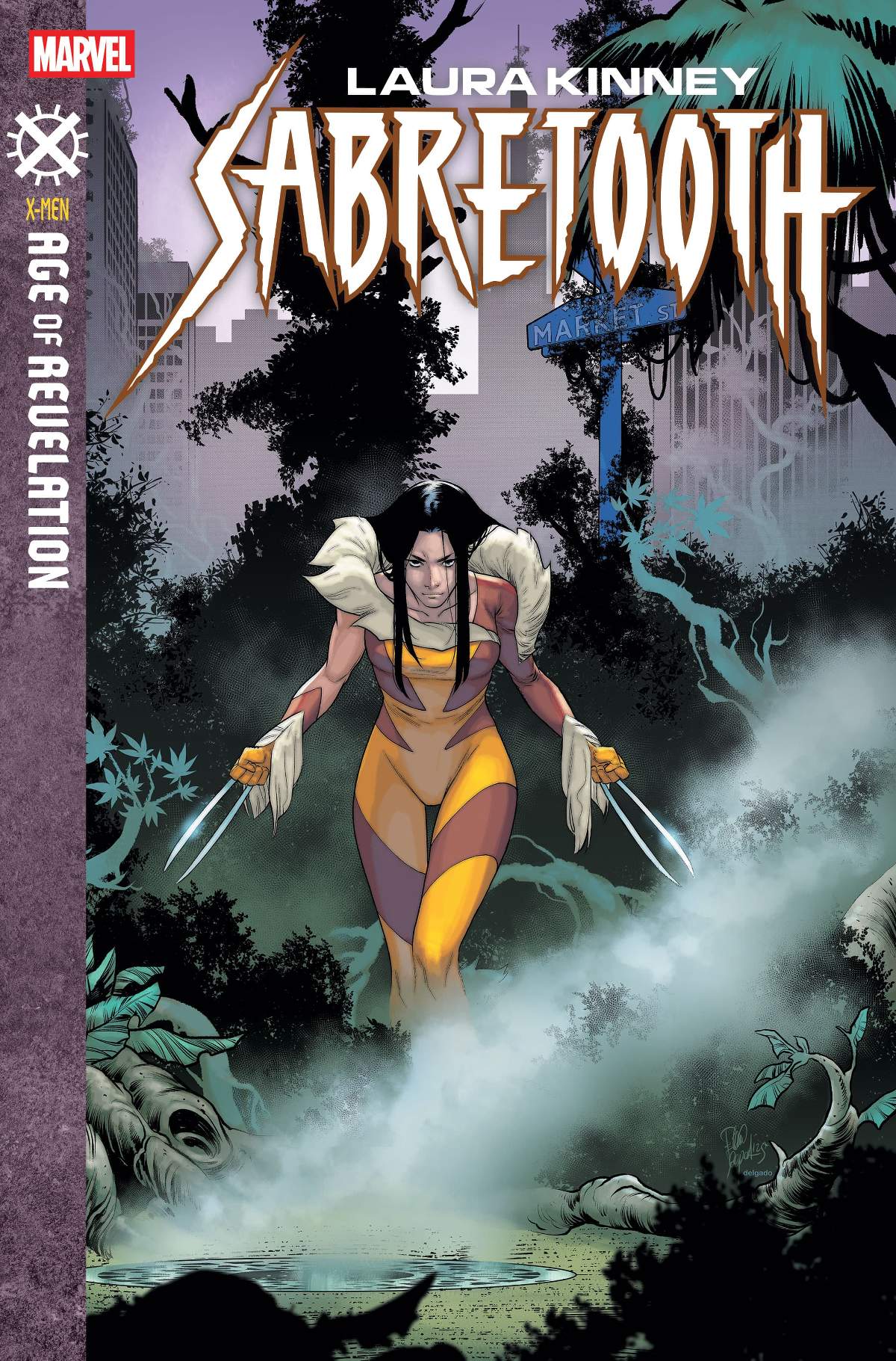 LAURA KINNEY: SABRETOOTH #1 Cover by ELENA CASAGRANDE