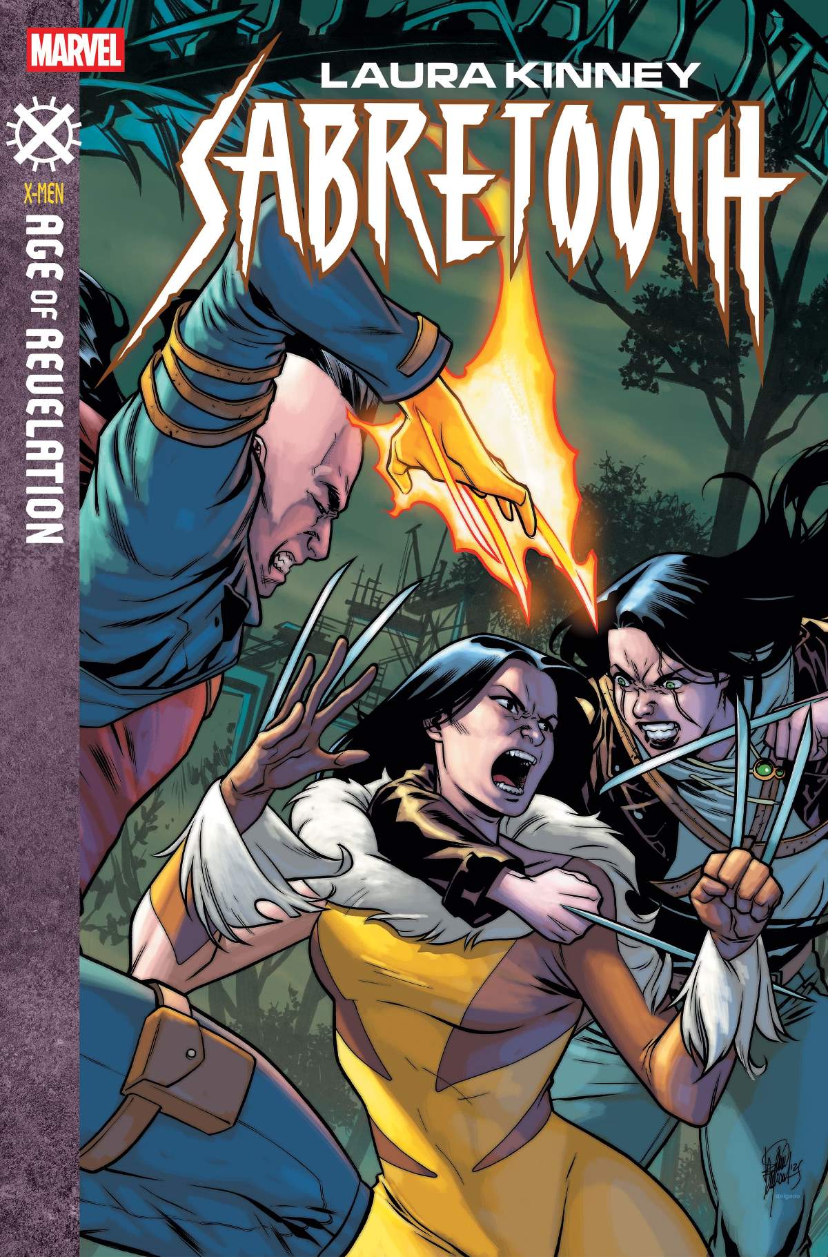 LAURA KINNEY: SABRETOOTH #2 Cover by ELENA CASAGRANDE