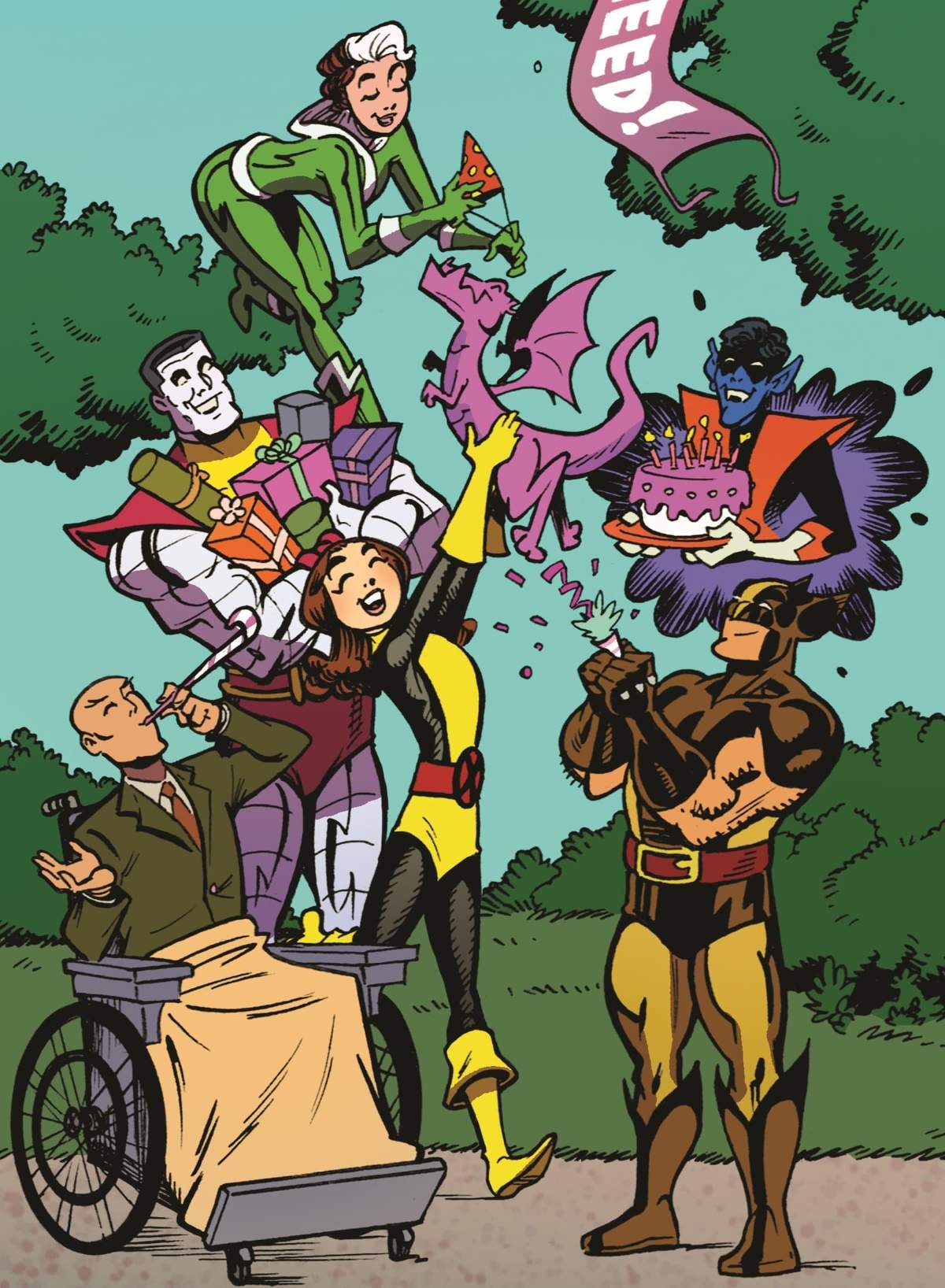 THE LOVABLE LOCKHEED INFINITY COMIC (2024) #6 artwork by Nathan Stockman and Triona Farrell