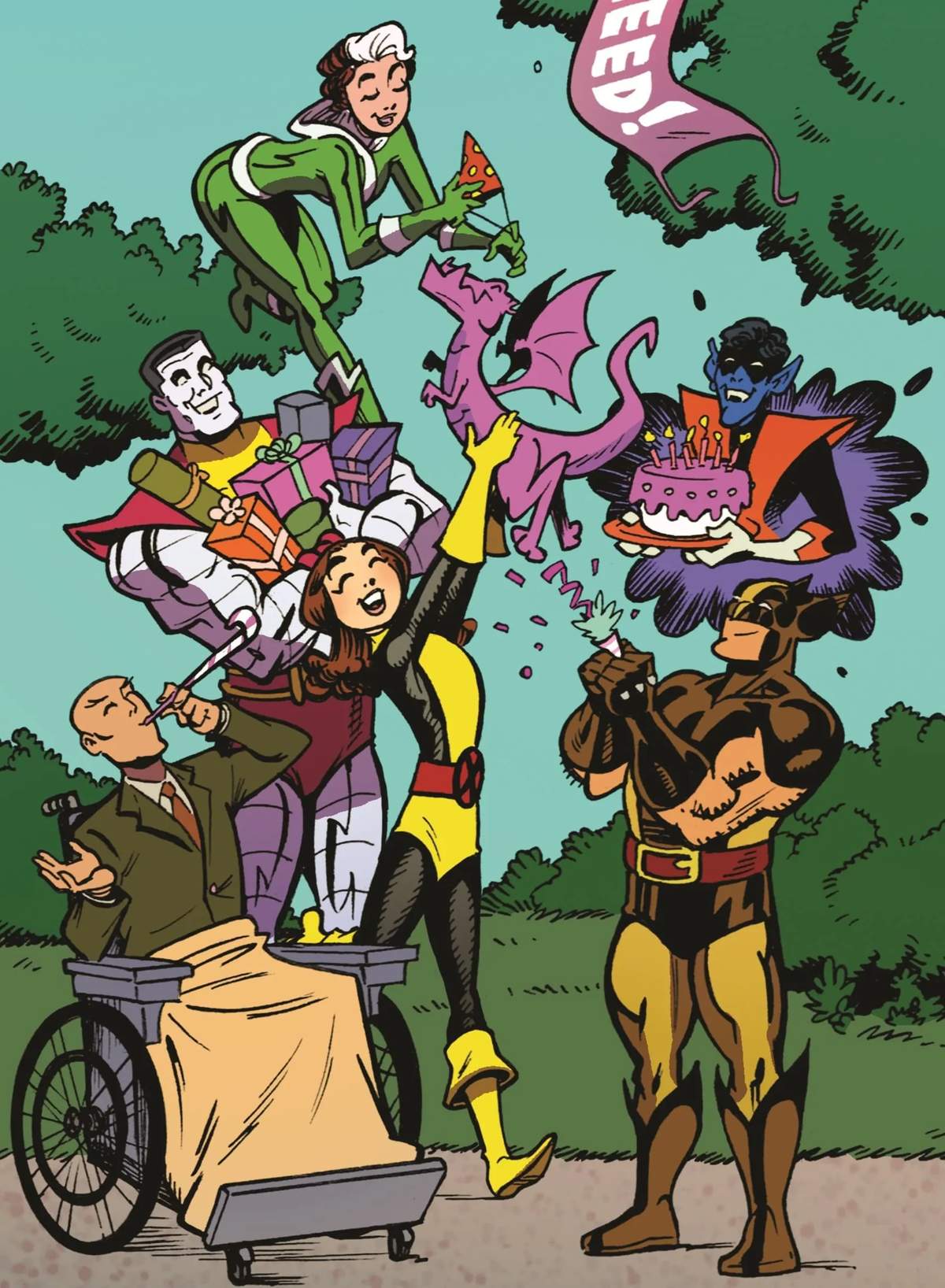 THE LOVABLE LOCKHEED INFINITY COMIC (2024) #6 artwork by Nathan Stockman and Triona Farrell
