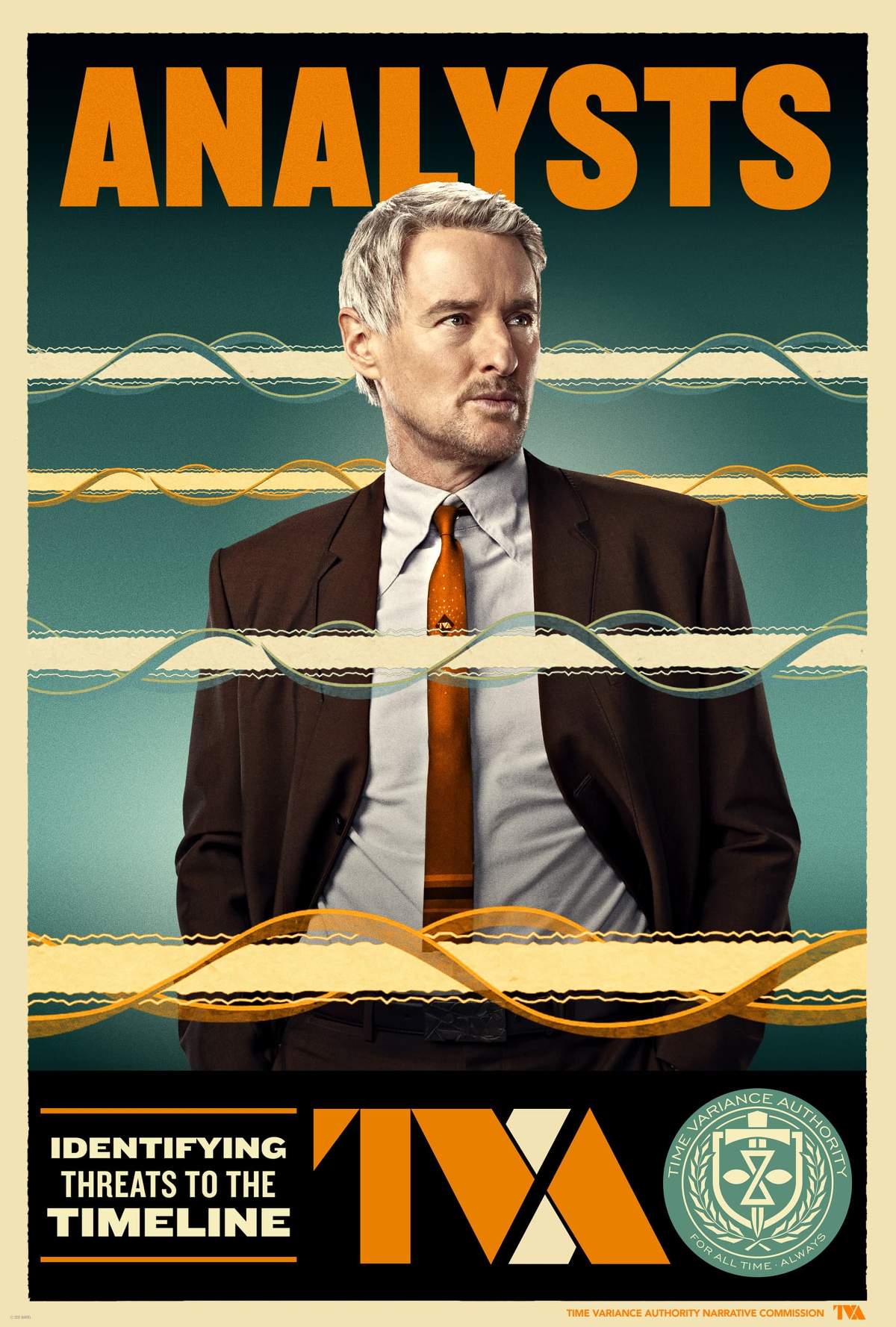 Marvel Studios' Loki | Time Variance Authority (TVA) | ANALYSTS | Agent Mobius