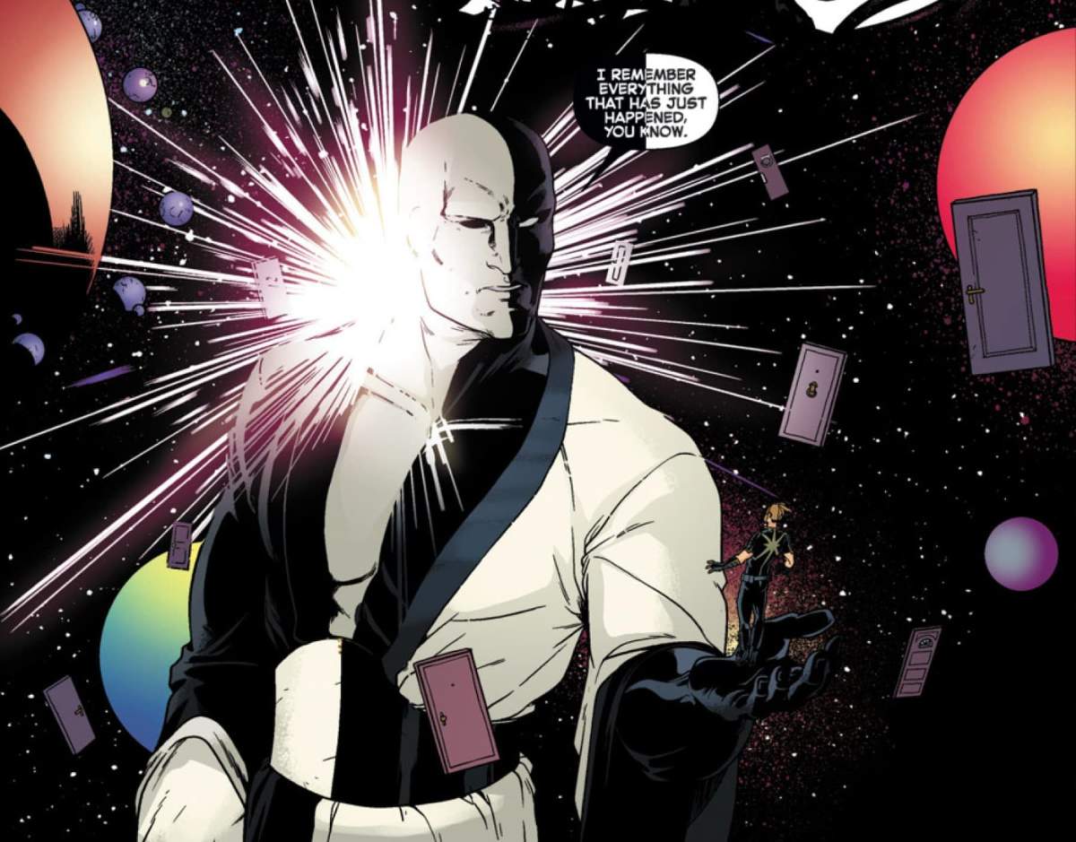 LONGSHOT SAVES THE MARVEL UNIVERSE (2013) #4 page by Christopher Hastings, Jacopo Camagni, and Victor Calderon-Zurita