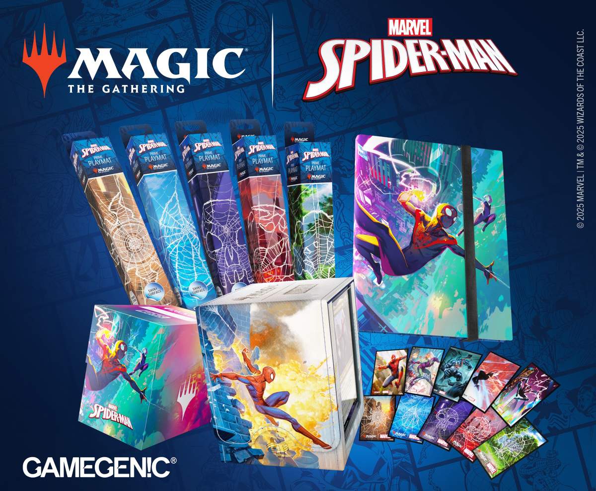 Magic: The Gathering / Marvel's Spider-Man Gamegenic accessories