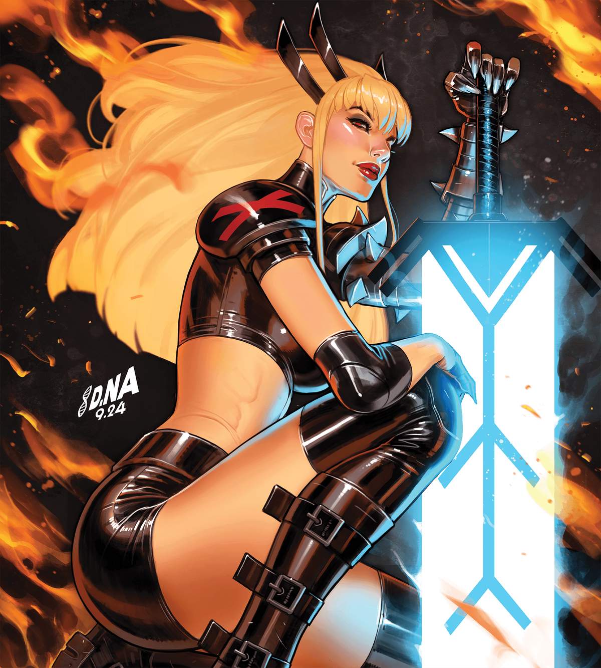 MAGIK (2024) #1 variant cover by David Nakayama