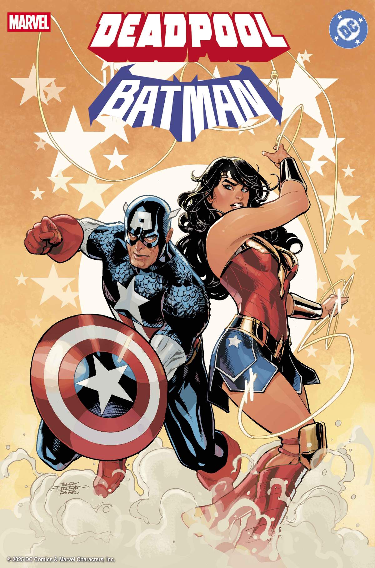 MARVEL/DC: DEADPOOL/BATMAN #1 Variant Cover by Terry Dodson