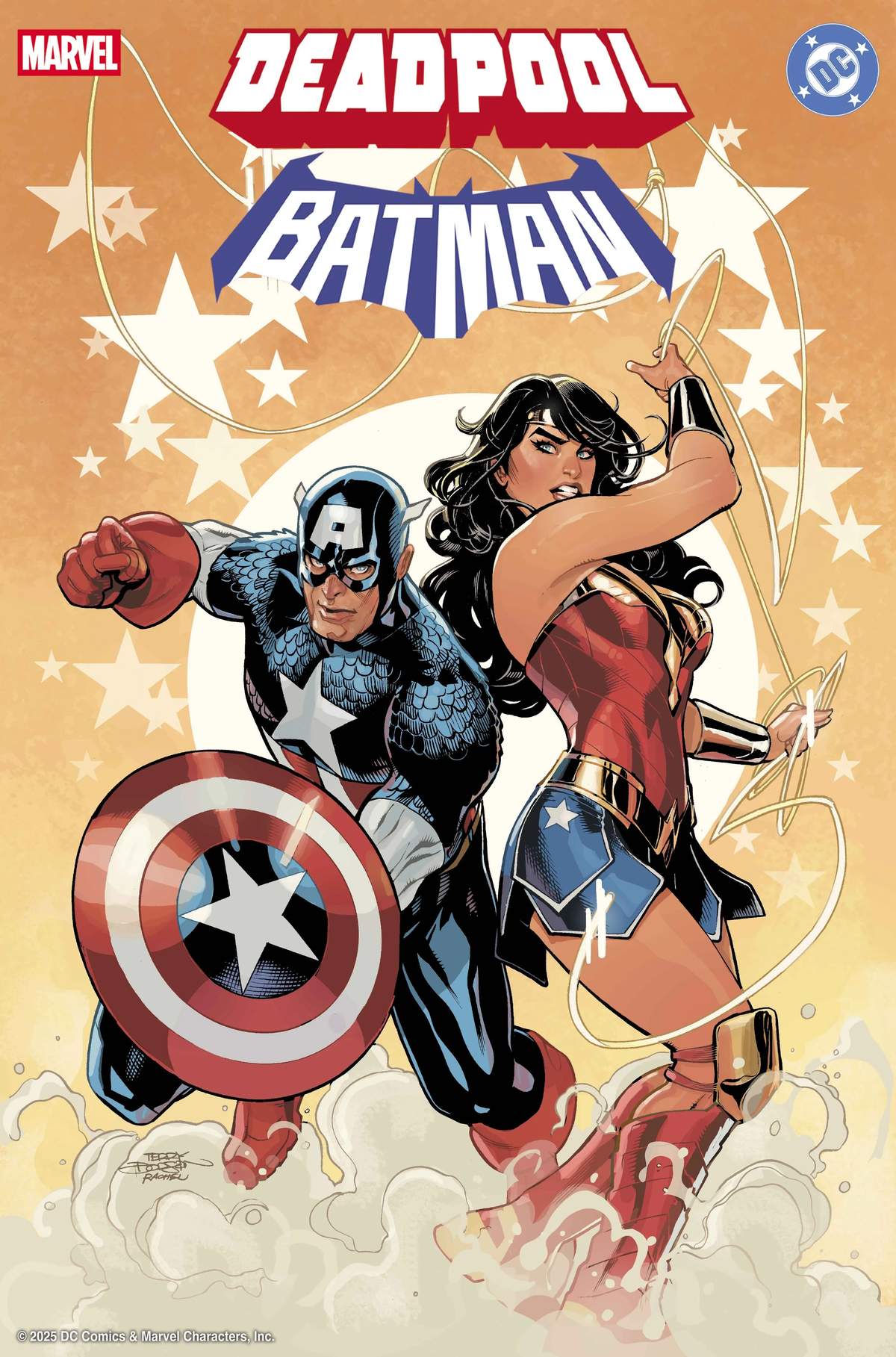 MARVEL/DC: DEADPOOL/BATMAN #1 Variant Cover by Terry Dodson