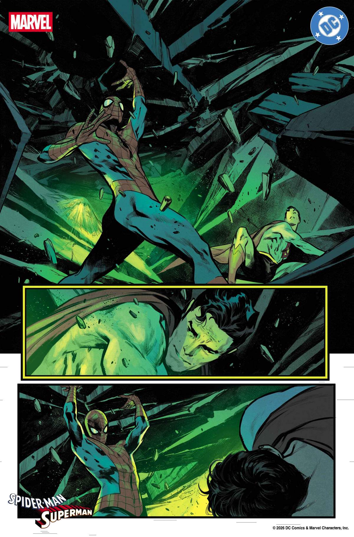 SPIDER-MAN/SUPERMAN #1 by Brad Meltzer and Pepe Larraz