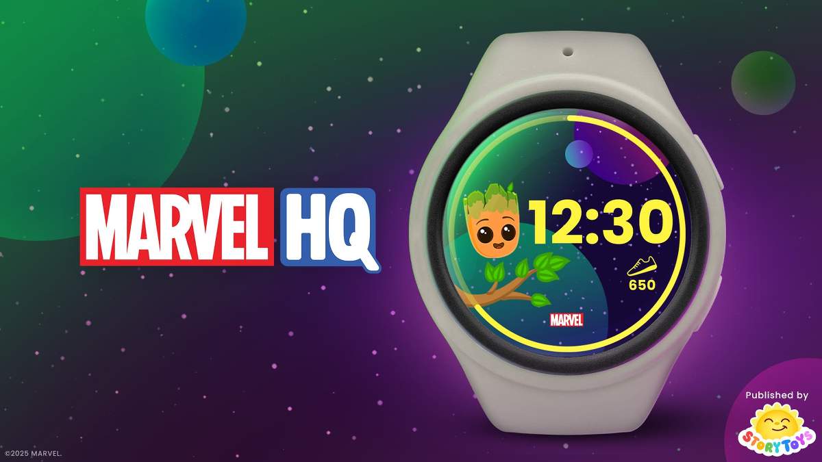 Marvel HQ Watch App and Watch Faces Launch for Samsung’s Galaxy Watch for Kids Experience