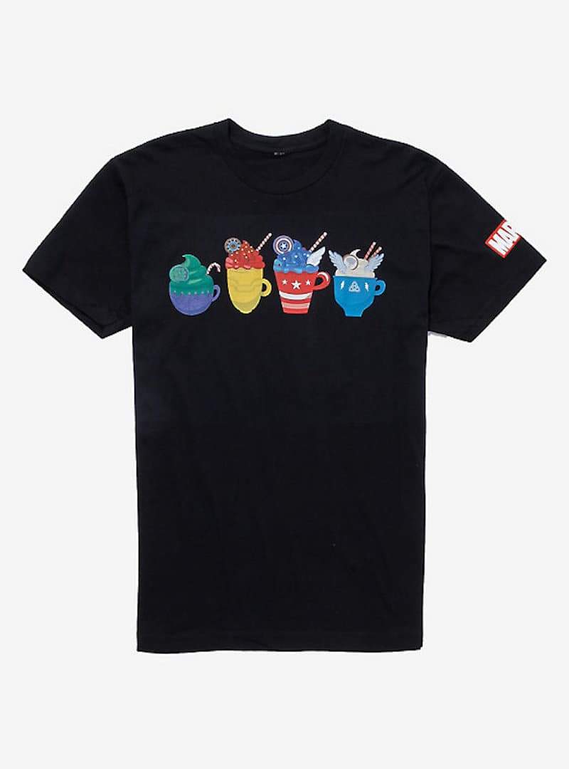 Marvel Eat The Universe Holiday Tee