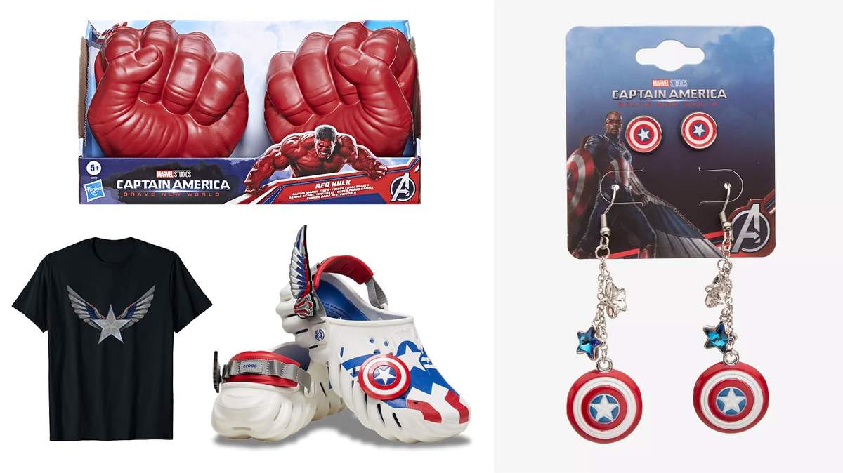 Shop Marvel Must Haves for 'Captain America: Brave New World'
