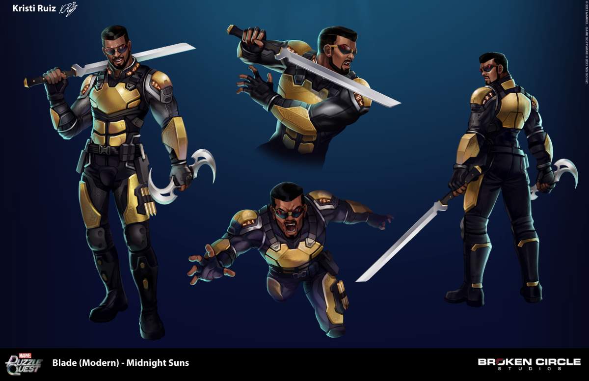 MARVEL Puzzle Quest Blade (Midnight Suns)