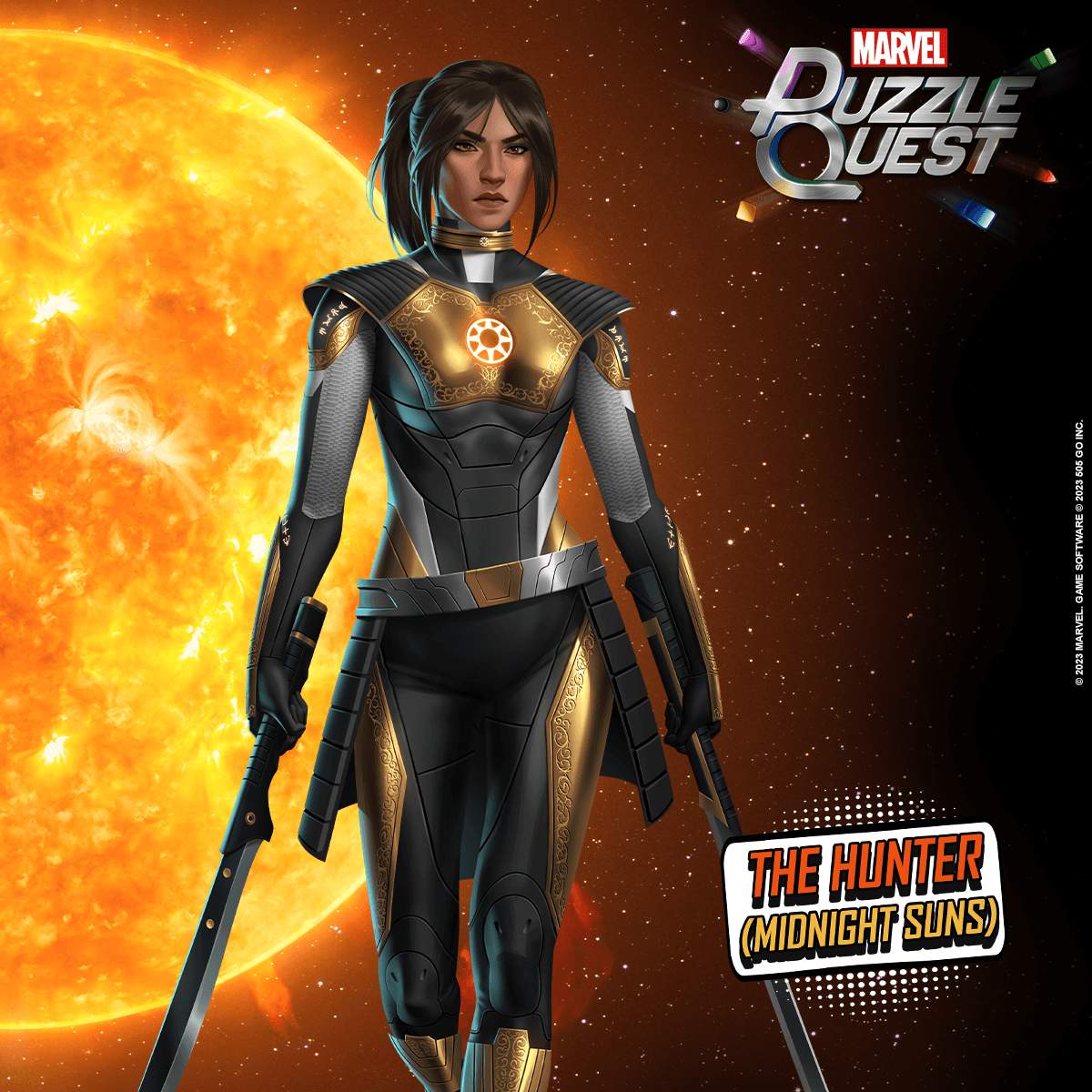 MARVEL Puzzle Quest The Hunter (Midnight Suns)