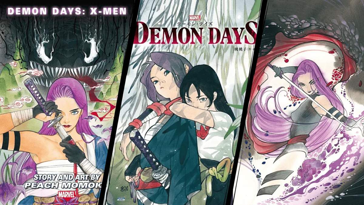 Marvel Rivals Demon Days: X-Men Peach Momoko Psylocke Sai