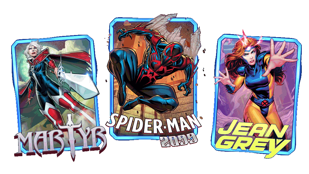 MARVEL SNAP Martyr Spider-Man 2099 Jean Grey