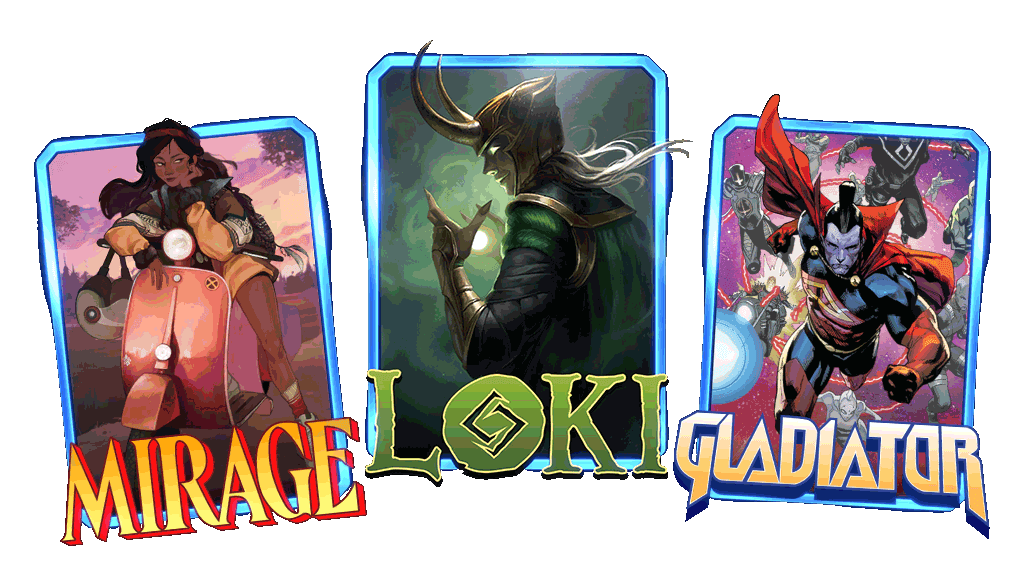 MARVEL SNAP Mirage Loki Gladiator