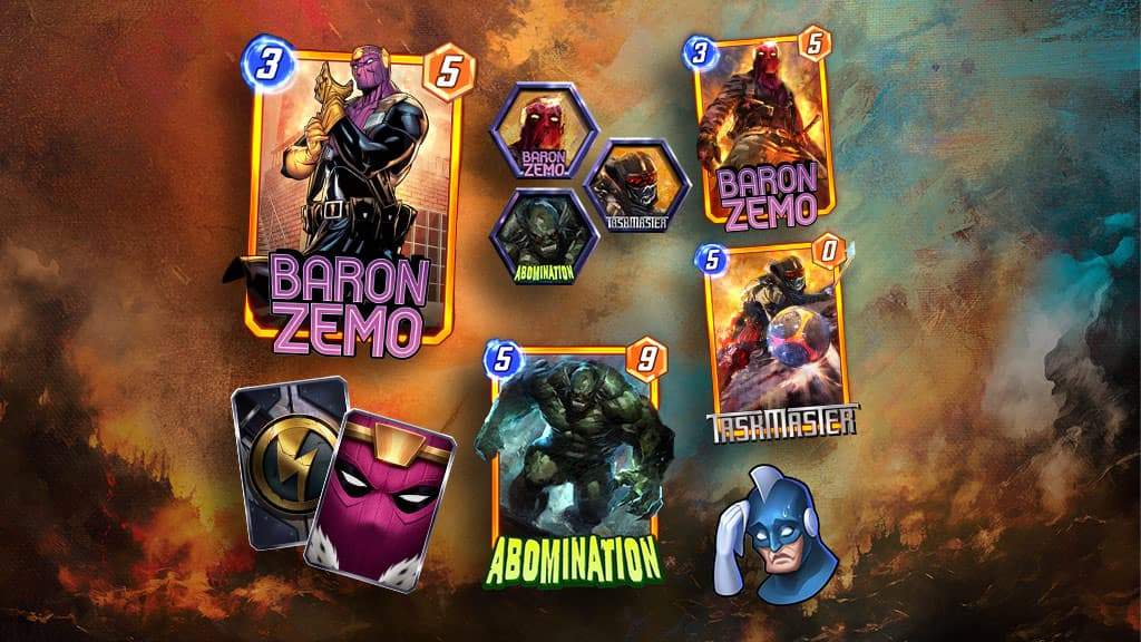 MARVEL SNAP Thunderbolts Season Pass Rewards