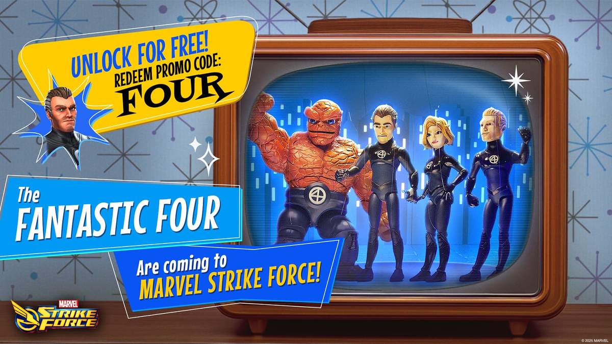 The Fantastic Four Take Their First Steps in 'MARVEL Strike Force'