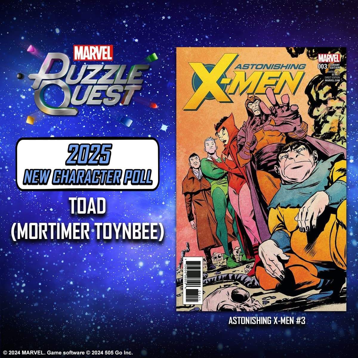 MARVEL Puzzle Quest Toad (Mortimer Toynbee)