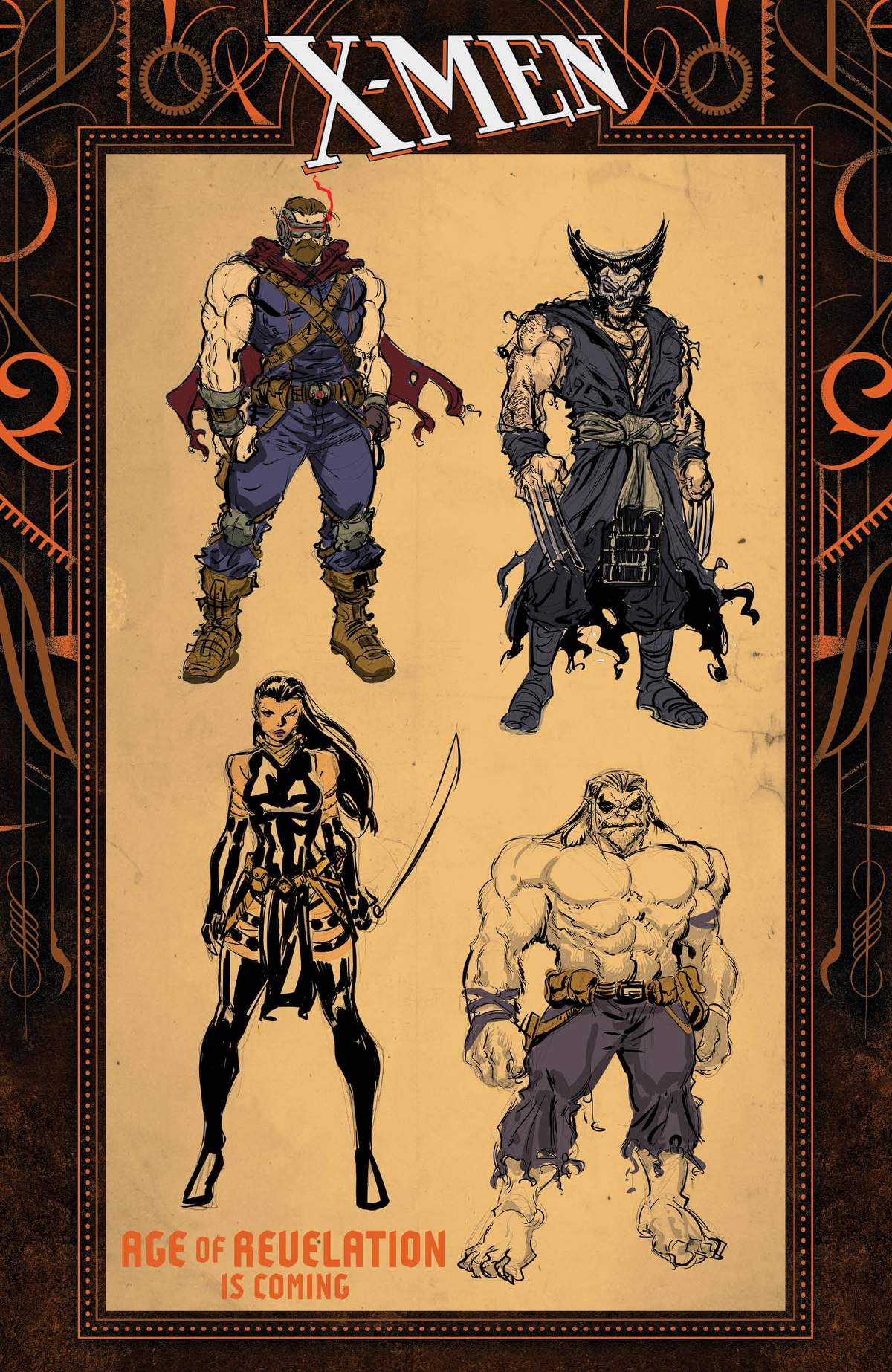 Marvel Comics X-Men Giveaway X-MEN (2024) #19 Concept Art by Ryan Stegman