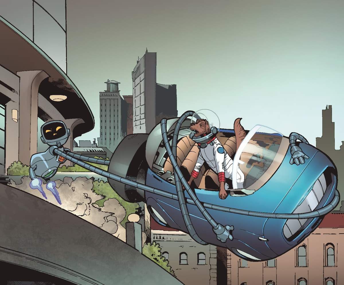 MARVEL MUTTS INFINITY COMIC (2023) #13 interior artwork by Enid Balam