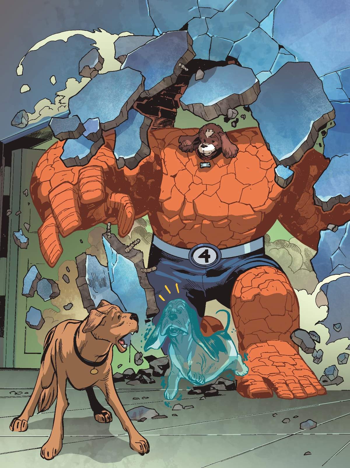 MARVEL MUTTS INFINITY COMIC (2023) #13 interior artwork by Enid Balam