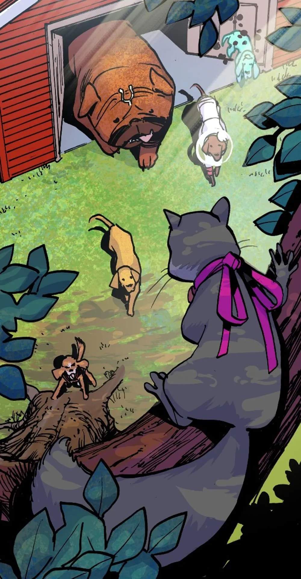 MARVEL MUTTS INFINITY COMIC (2023) #7 artwork by Takeshi Miyazawa