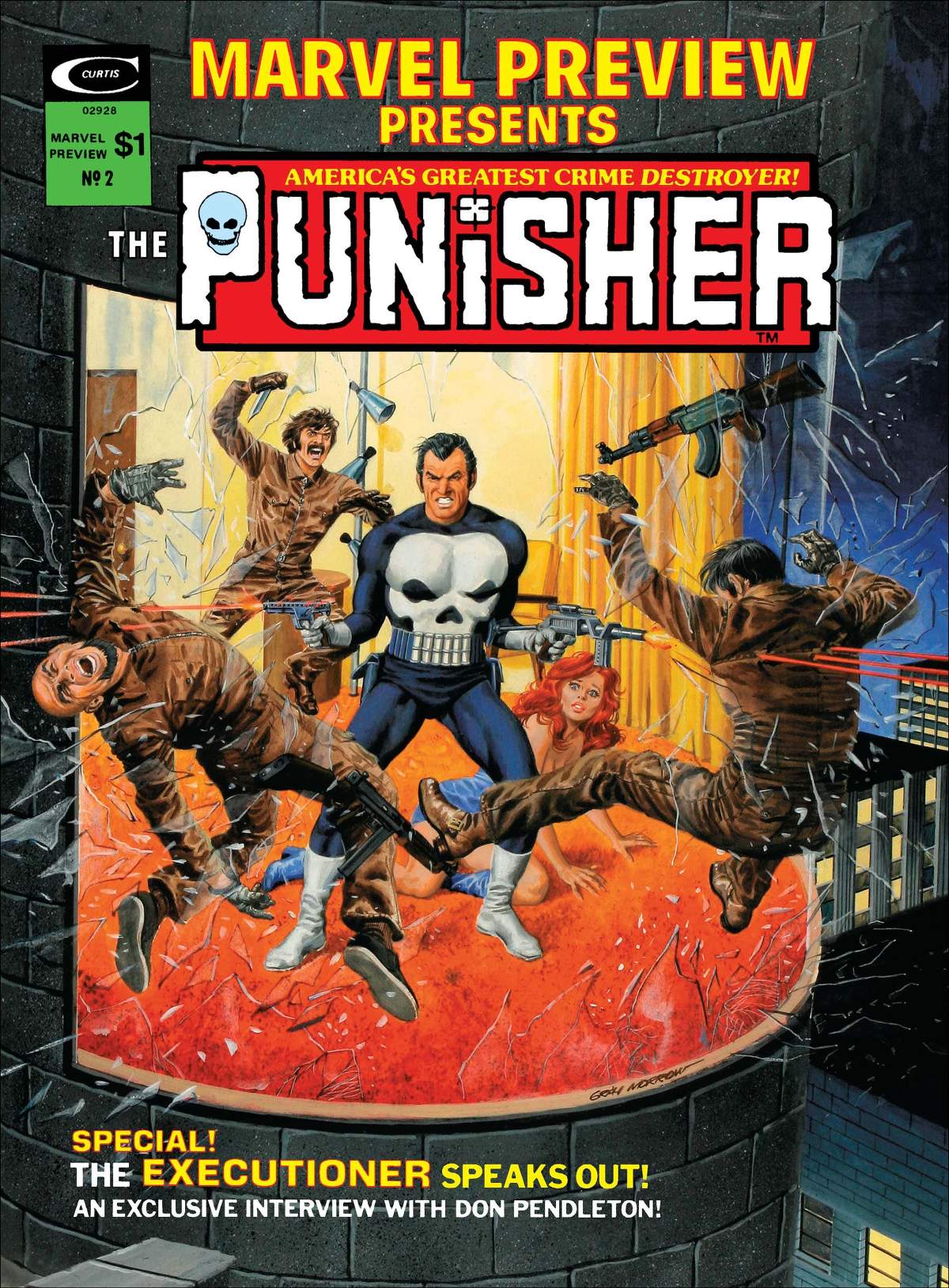 Marvel Preview (1975) #2 cover by Gray Morrow