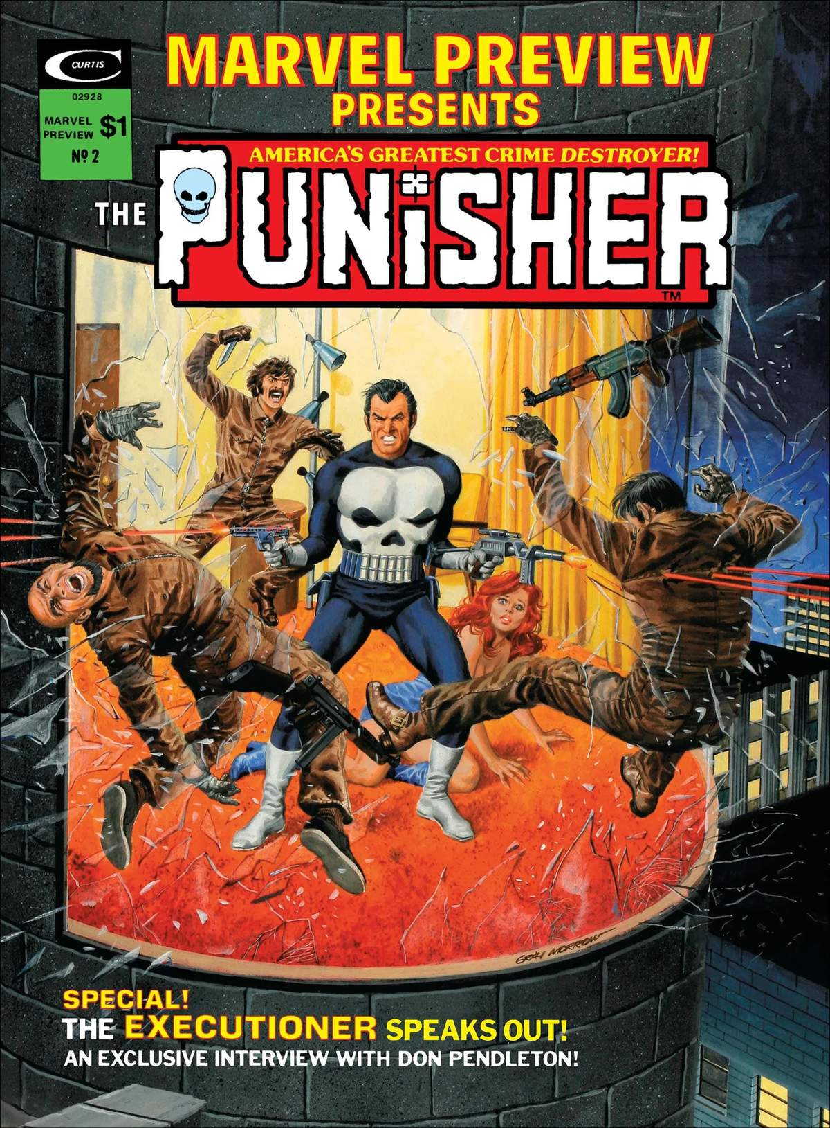 Marvel Preview (1975) #2 cover by Gray Morrow