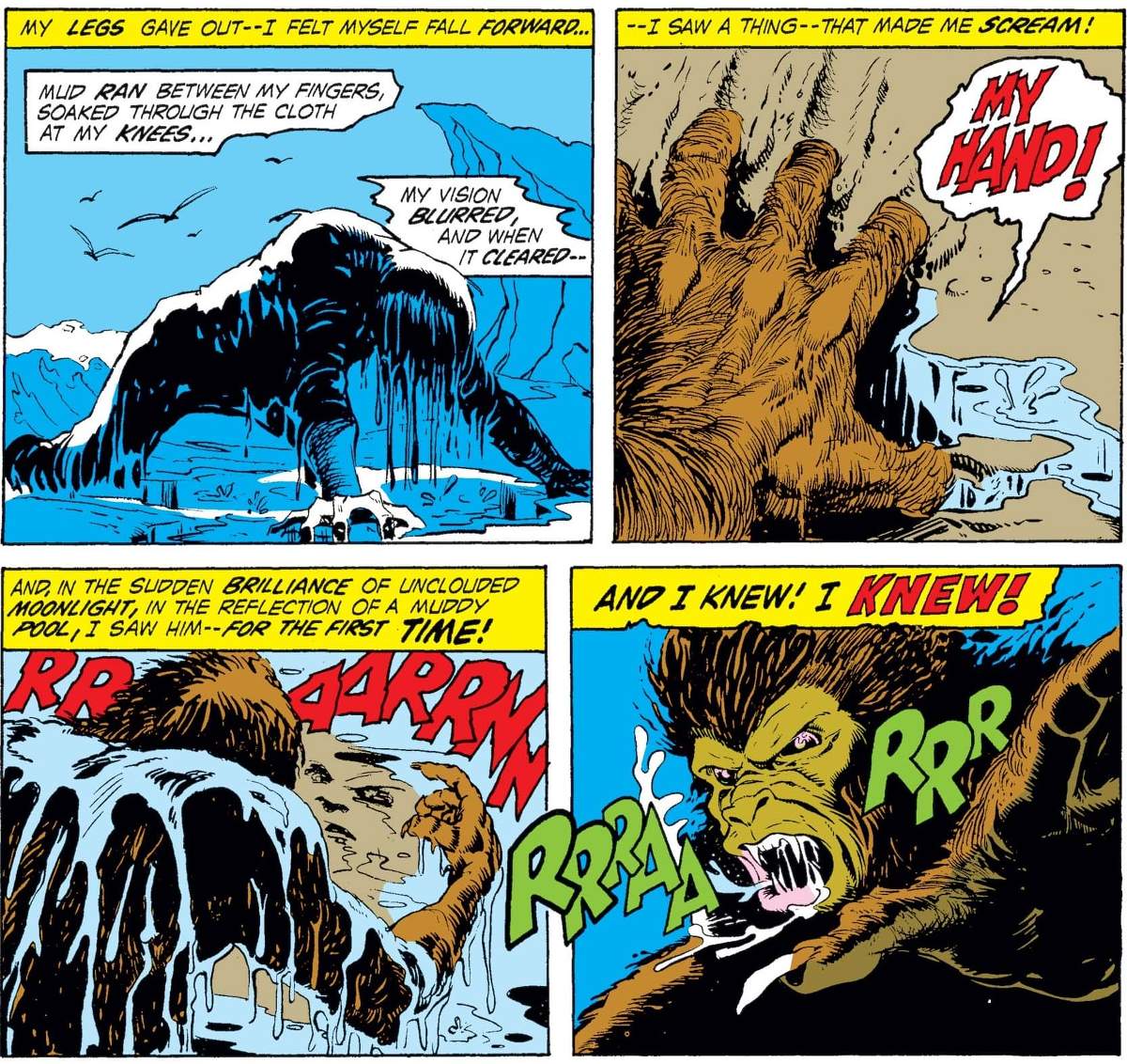 Jack Russell’s first appearance in MARVEL SPOTLIGHT (1971) #2.