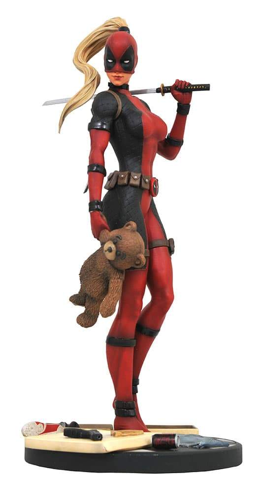 Marvel Comic Premier Collection Lady Deadpool Resin Statue