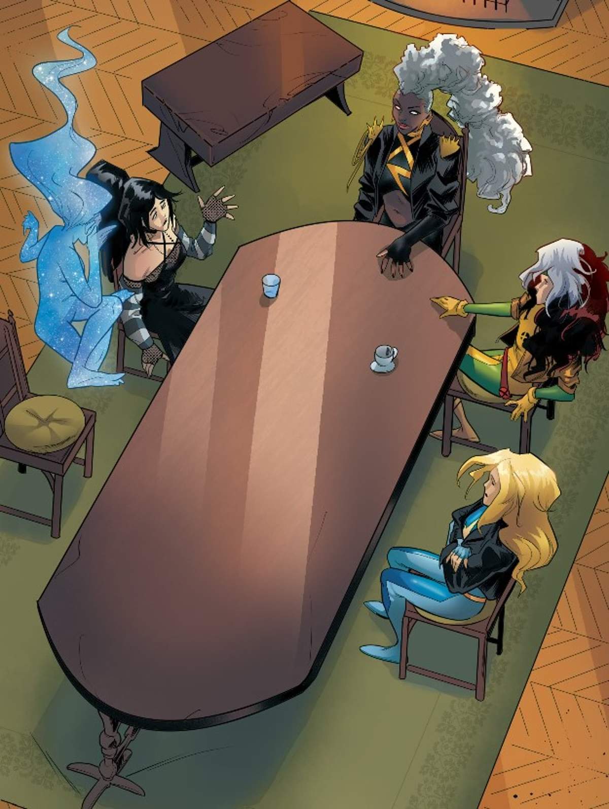 MARVEL'S VOICES INFINITY COMIC (2022) #88 panel by Federica Mancin