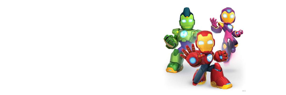 Marvel's Iron Man and his Awesome Friends Disney+ Disney Plus TV Show Season 1 Poster