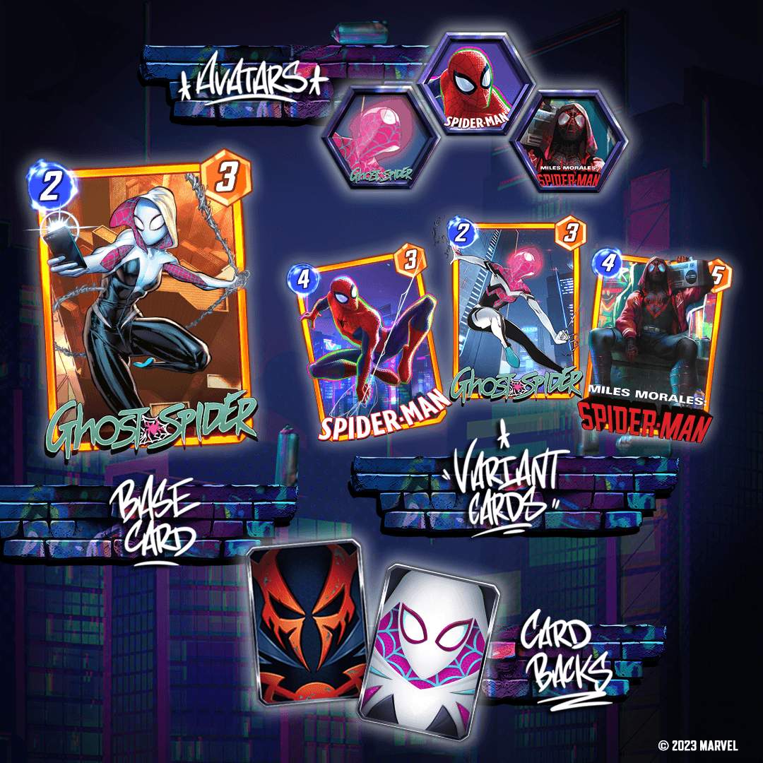 MARVEL SNAP Spider-Versus Season Rewards