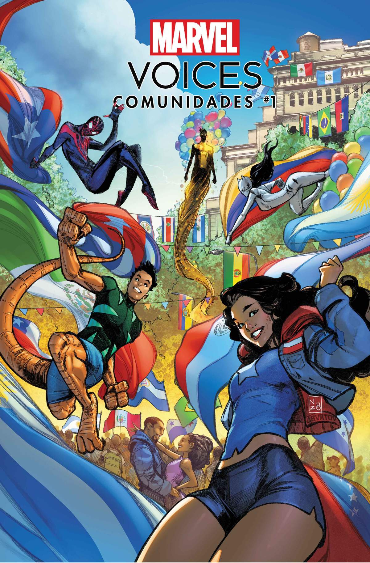  MARVEL'S VOICES: COMUNIDADES #1 Variant Cover by Nabetse Zitro & Jesus Aburtov